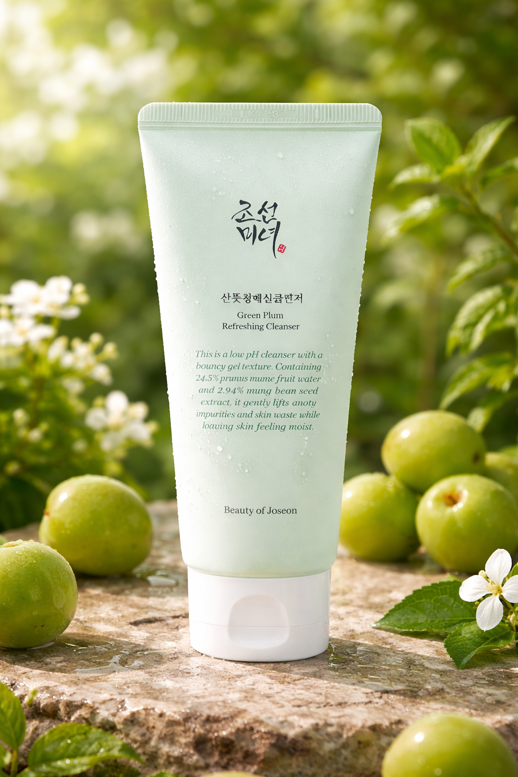 🌙 Nettoyant Doux Éclat à la Prune Verte - (Beauty of Joseon)