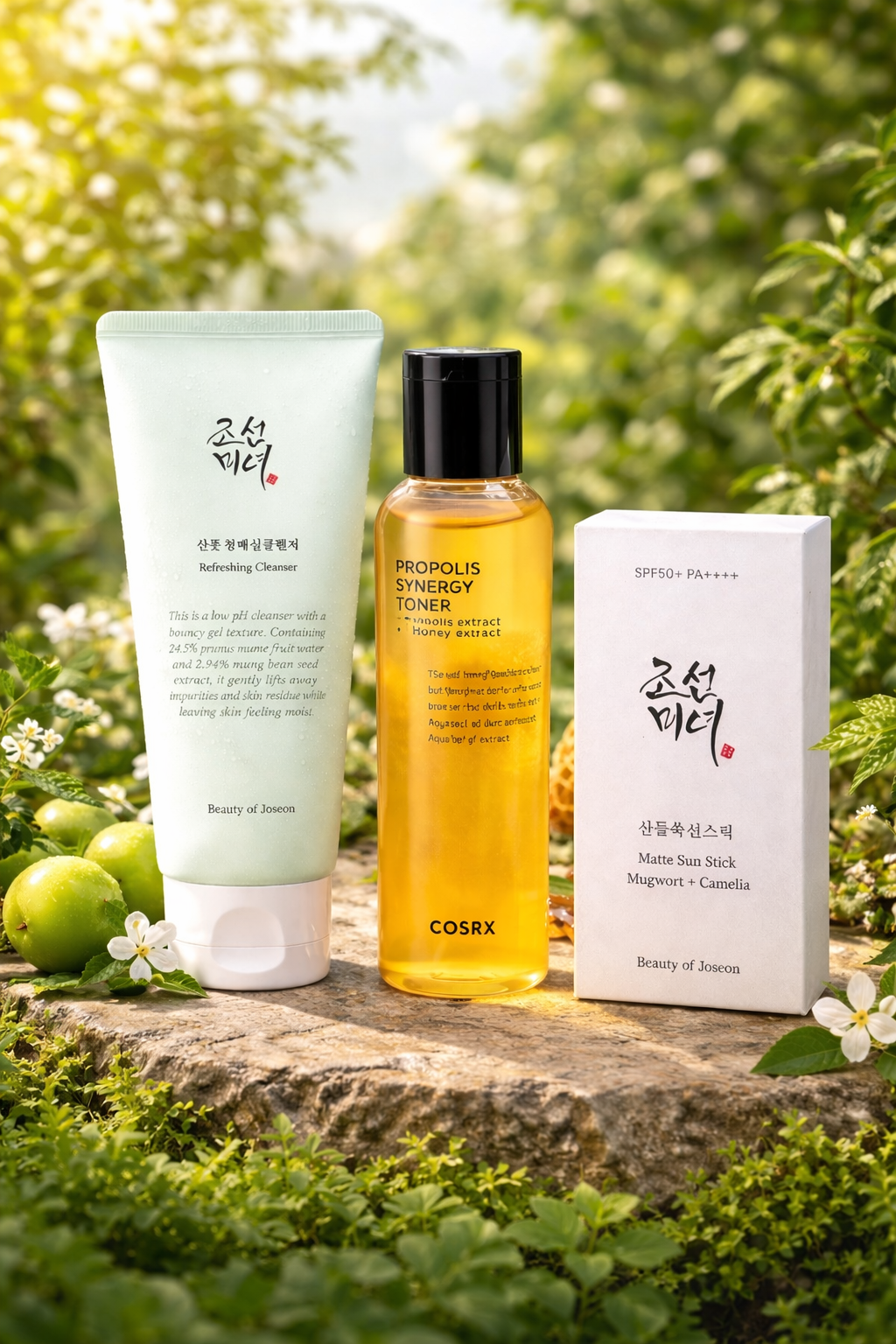 ☀️ Routine Coréenne Essentielle SPF✨ 🇰🇷